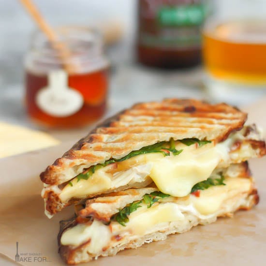 Chicken, Brie and Apple Panini