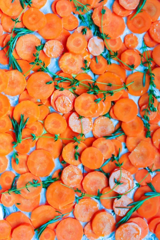 Mini Carrot Tarte Tatins