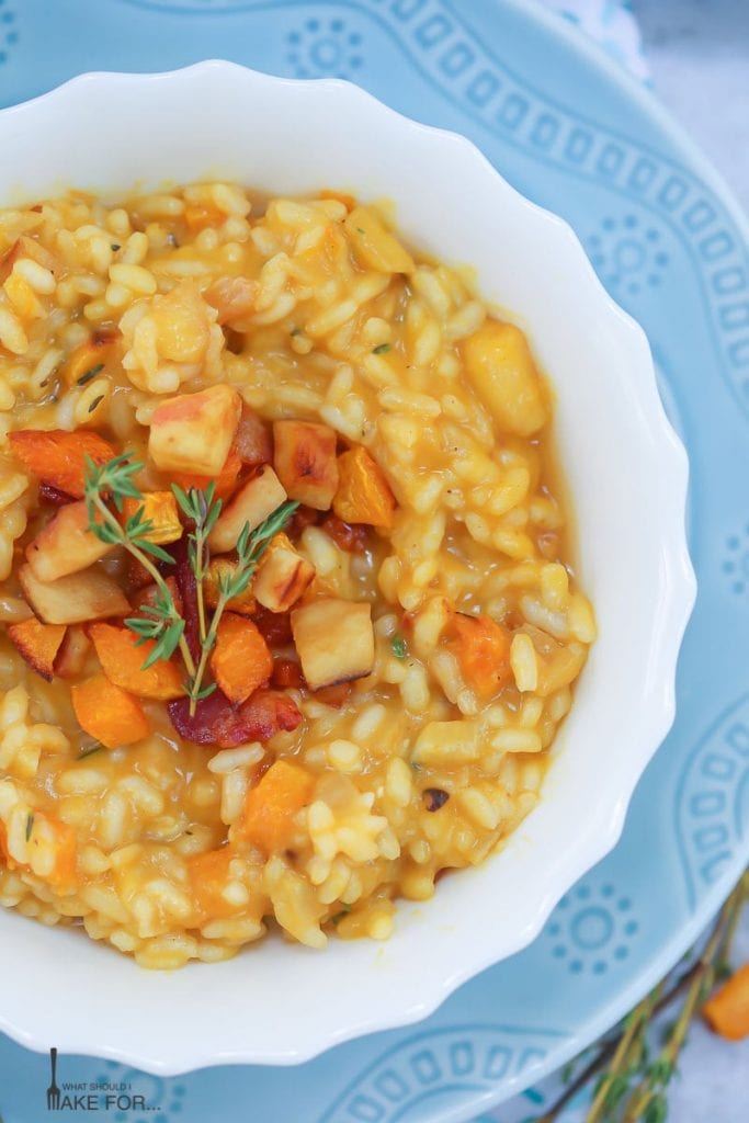 Butternut Squash and Apple Risotto