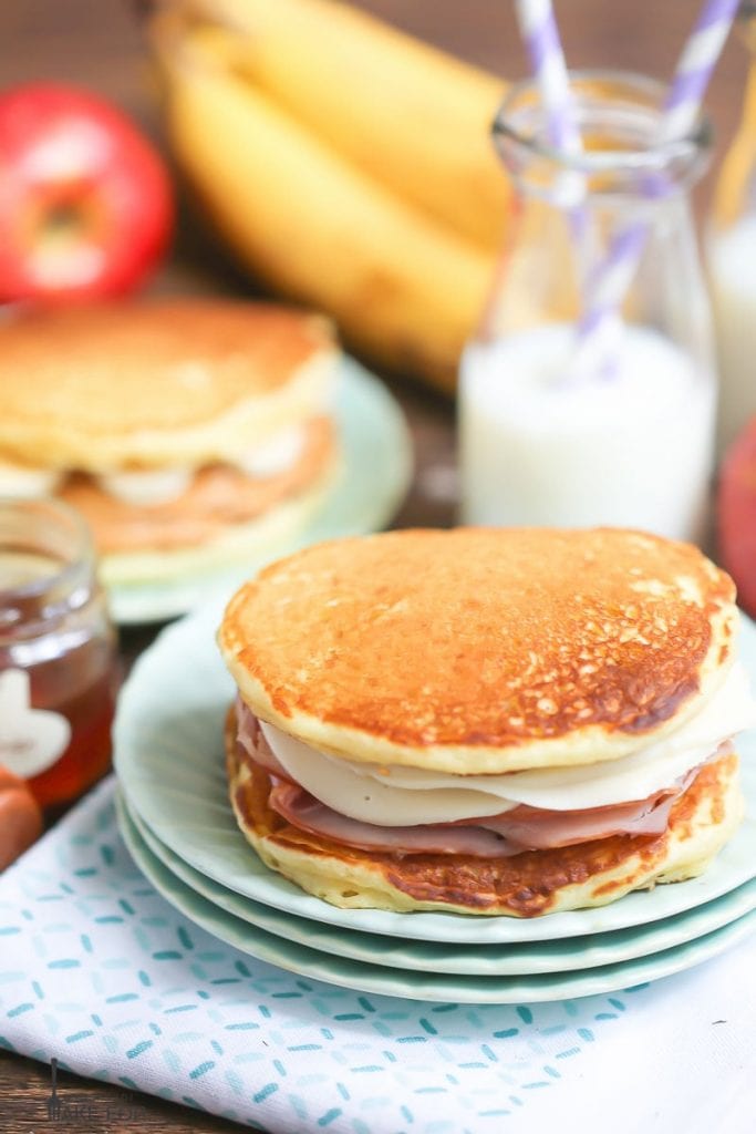 Lunchbox Pancake Sandwiches